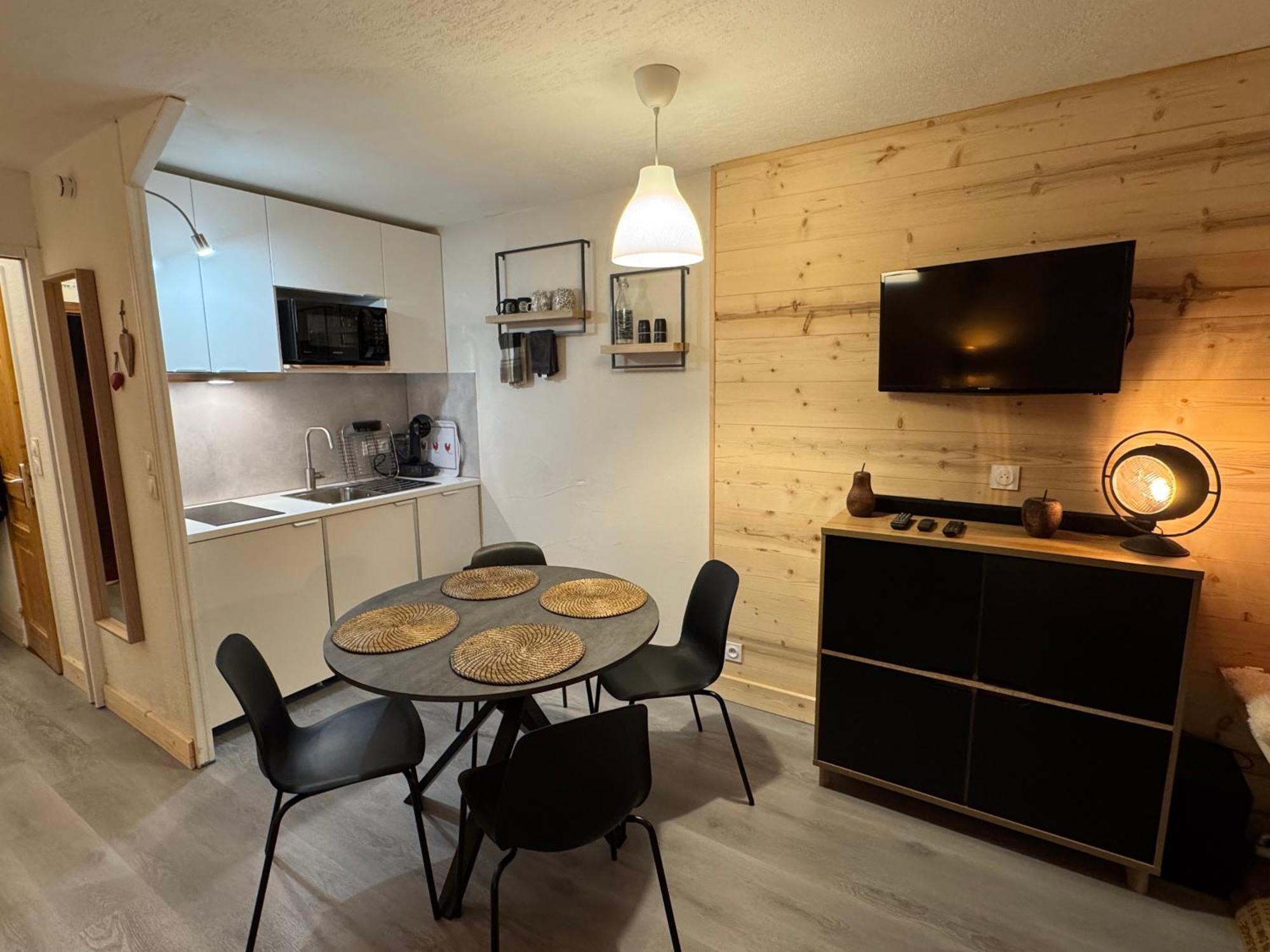 Studio 4 Pers, Linges Et Menage Inclus Val Thorens Exteriör bild